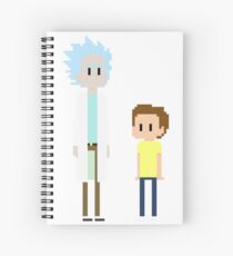 Rick and Morty Spiral Notebook