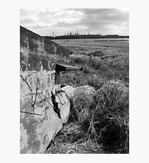Fort Lytton Pill Box Photographic Print