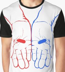 Red Pill or Blue Pill? The Matix Graphic T-Shirt
