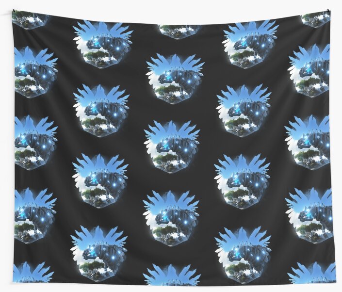 telas decorativas ark survival evolved bionic t rex de chris