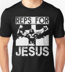 Wiederholungen für Jesus Slim Fit T-Shirt