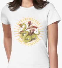 Medea - Nevertheless She Persisted Women's Fitted T-Shirt