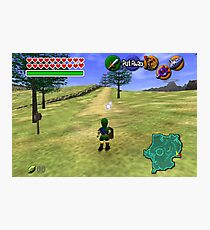 Ocarina of Time Young Link Photographic Print