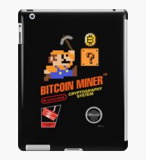 Bitcoin Geek Nintendo Gaming Funny Mario Mashup iPad Case/Skin