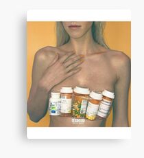 Blackbear - digitaler Druglord Merch Leinwanddruck