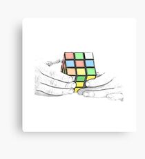 Rubix Cube Canvas Print
