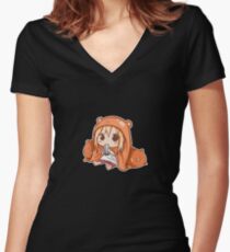 Umaru-chan / Anime / Chibi / Kawaii Women's Fitted V-Neck T-Shirt