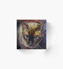 Seal Point Siamese Acrylic Block