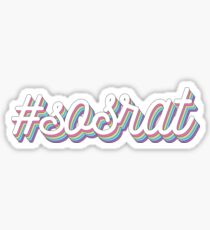 3D layered - #sosrat Sticker