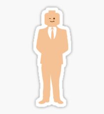 Minifig Business Man Sticker