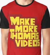 Lucky Hit - Make More Thomas Videos Graphic T-Shirt