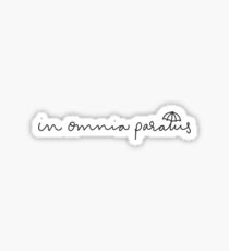 In Omnia Paratus Sticker