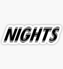 Frank Ocean Nights Sticker