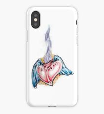 FLAMIN' HEART iPhone Case