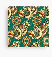 Green Psychedelic Canvas Print