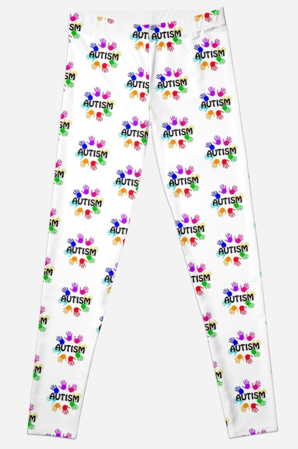 Classic Boys Girls Elastic Trousers Free Autism Awareness Clip Art Unisex Kid Toddler Pants