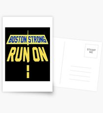 Boston Marathon Postkarten