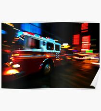 Fire Truck # 65 Poster
