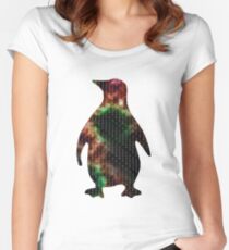 Based Penguin Women's Fitted Scoop T-Shirt