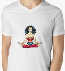 Zen Hero Men's V-Neck T-Shirt