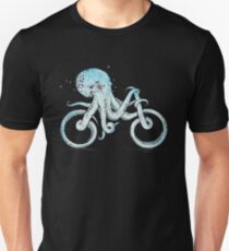 Octopus Fahrrad Slim Fit T-Shirt