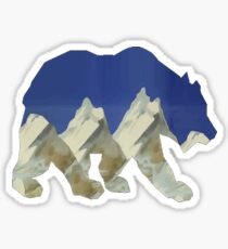 Rocky Mountain Pass Sticker