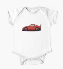 Porsche GT3 RS Red/Orange One Piece - Short Sleeve