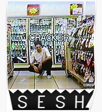 Bones Sesh Tankstelle Squat Tee Poster