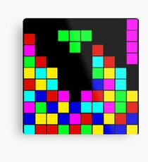 tetris Metal Print