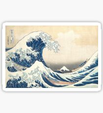 The great wave Sticker
