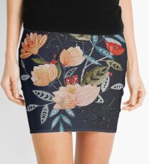 Midnight Bouquet Mini Skirt