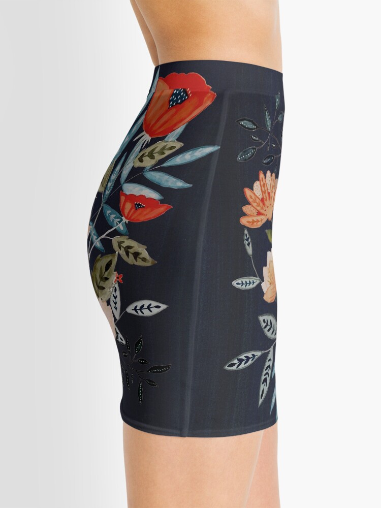 Alternate view of Midnight Bouquet Mini Skirt