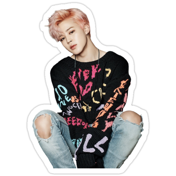  jimin  you never walk alone Stickers  by Seugriseyo 