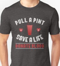 Funny Blood Donor Shirt Unisex T-Shirt