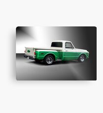 1971 Chevrolet C10 Stepside Pickup 'Studio 2' Metal Print