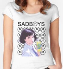 SADBOYS Women's Fitted Scoop T-Shirt