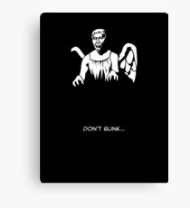 Just don't. Canvas Print