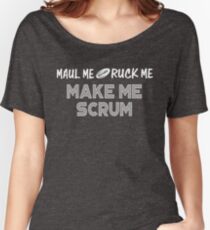 Funny Rugby Shirt Women's Relaxed Fit T-Shirt