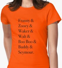 JD Salinger's Glass Family Women's Fitted T-Shirt
