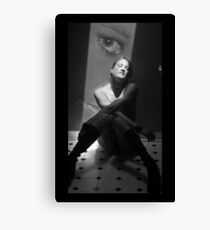 MYSELF, TRIPOD, & PHOTOSHOP Canvas Print