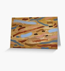 Brown Water 1 Greeting Card