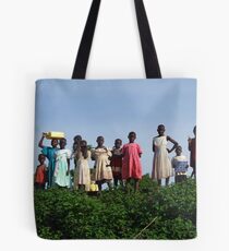 Walking The Line Tote Bag