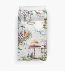 Verzauberter Wald Chinoiserie Bettbezug