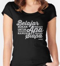 Quotes Women's Fitted Scoop T-Shirt