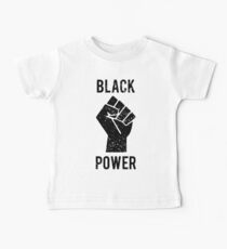 Black Power Fist Baby Tee