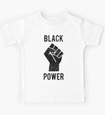 Black Power Fist Kids Tee