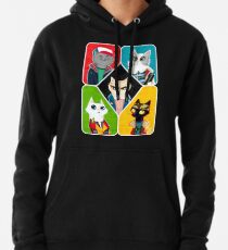 Stranger Cats Pullover Hoodie