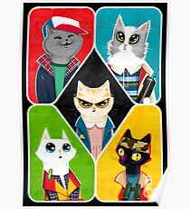 Stranger Cats Poster