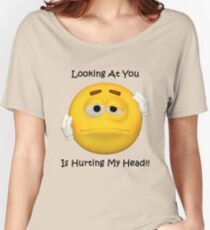 Hurting Head Tee Women's Relaxed Fit T-Shirt