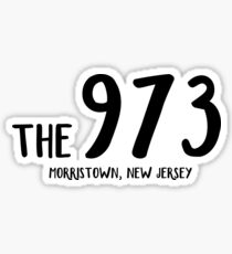 the 973 Sticker